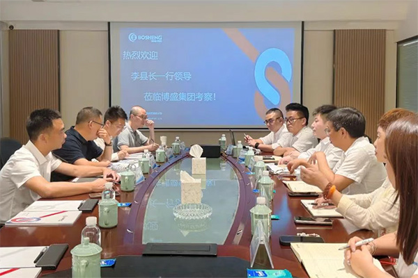 助力企业发展，共谋产业新篇 | 松阳县委副书记李宣一行调研博盛集团，共商不锈钢产业发展新路径！